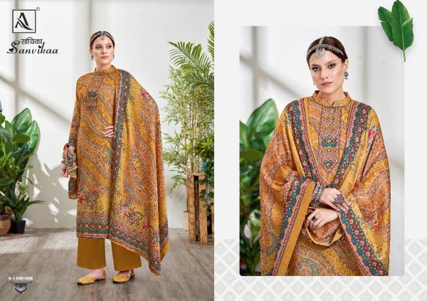 Alok Sanvikaa Winter Wear Pashmina Dress Material Collection